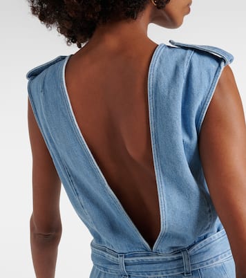 Robe longue en jean | Dries Van Noten