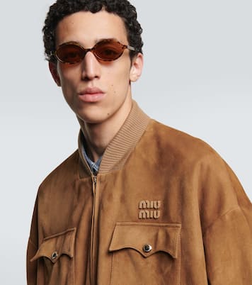Miu Regard oval sunglasses | Miu Miu