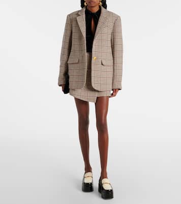 Plateau-Loafers aus Lederimitat | Ganni