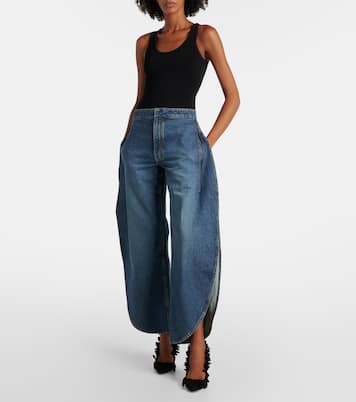 Escarpins Petal en daim | Alaïa