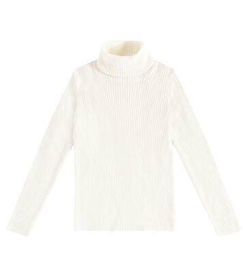 Rollkragenpullover aus Rippstrick | Il Gufo