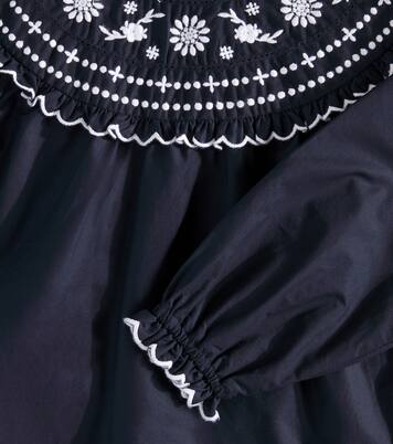 Pune embroidered cotton blouse | The New Society