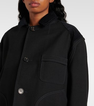 Manteau en coton et laine | Maison Margiela