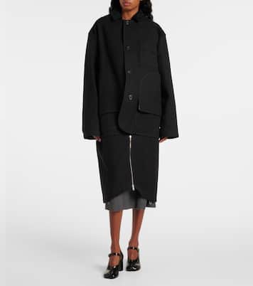 Manteau en coton et laine | Maison Margiela