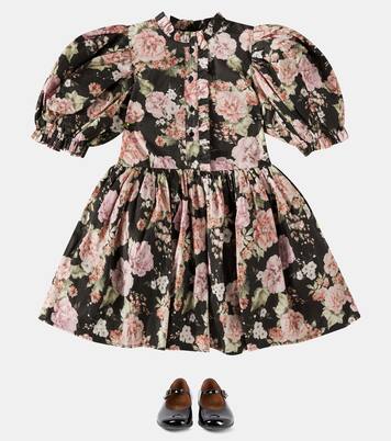 Robe en coton à fleurs | Petite Amalie  