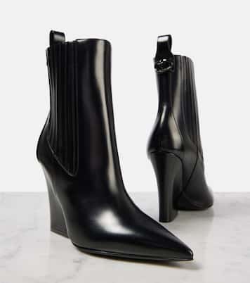 Ankle Boots VLogo Lockette aus Leder | Valentino Garavani