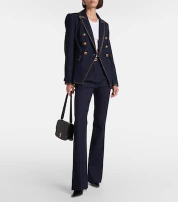 Blazer Miller aus Denim | Veronica Beard