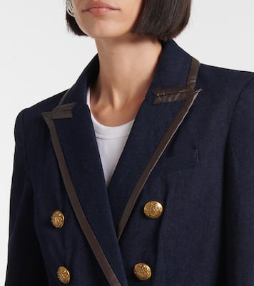 Blazer Miller aus Denim | Veronica Beard