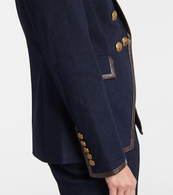 Blazer Miller aus Denim | Veronica Beard