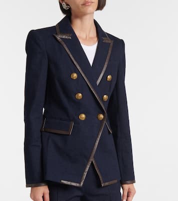 Blazer Miller aus Denim | Veronica Beard