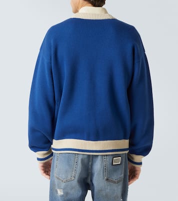 Cardigan brodé en laine vierge | Dolce&Gabbana
