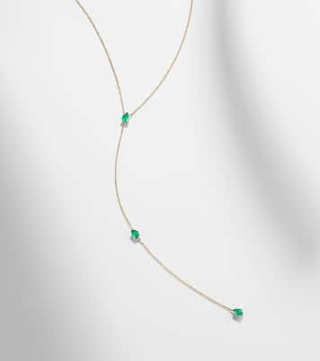 Collana in oro 18kt con smeraldi | Anita Ko