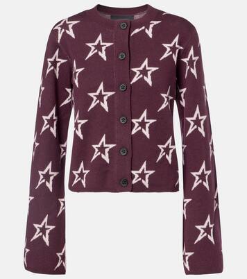 Cárdigan Chalet de lana estampado | Perfect Moment