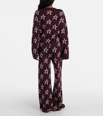 Cárdigan Chalet de lana estampado | Perfect Moment