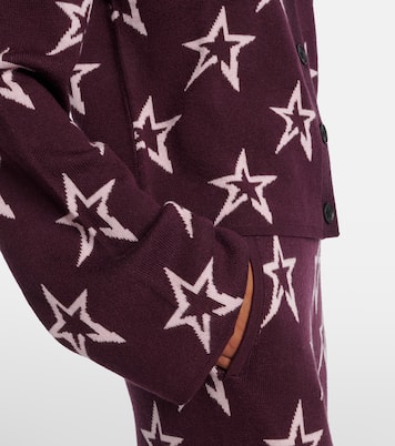 Cárdigan Chalet de lana estampado | Perfect Moment