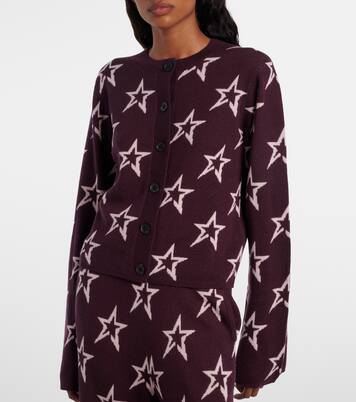 Cárdigan Chalet de lana estampado | Perfect Moment