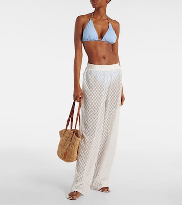 Pantalon ample Adi à taille haute | Melissa Odabash