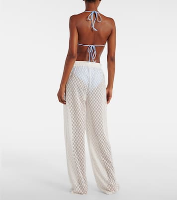 Pantalon ample Adi à taille haute | Melissa Odabash