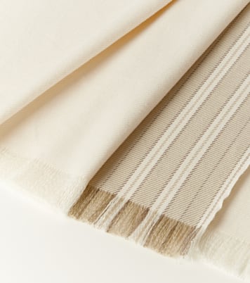 Suitcase striped beach towel | Loro Piana