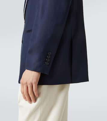 Chaqueta de esmoquin en seda | Brunello Cucinelli