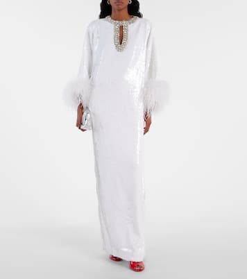 Kristina 105 patent leather peep-toe pumps | Amina Muaddi