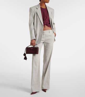 Clutch Apolonia Small in suede | Magda Butrym