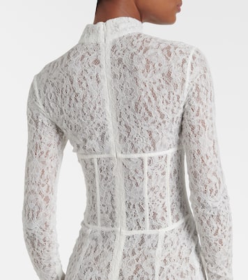 Abito lungo bustier Isadora in pizzo | The New Arrivals Ilkyaz Ozel