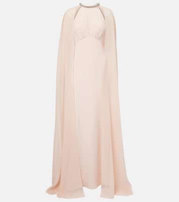 Verzierte Robe aus Seidenchiffon | Roland Mouret