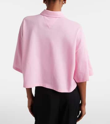 Cropped-Polohemd aus Baumwolle | Bottega Veneta