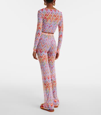 Chevron cropped top | Missoni