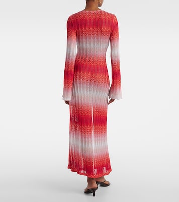 Maxikleid aus Häkelstrick | Missoni