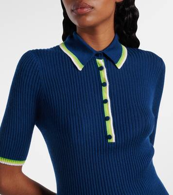 Polohemd Perro aus Kaschmir und Seide | Gabriela Hearst