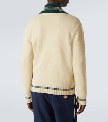 Jersey de lana en jacquard | Valentino