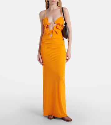 Bailarinas Minette de malla con cristales | Christopher Esber