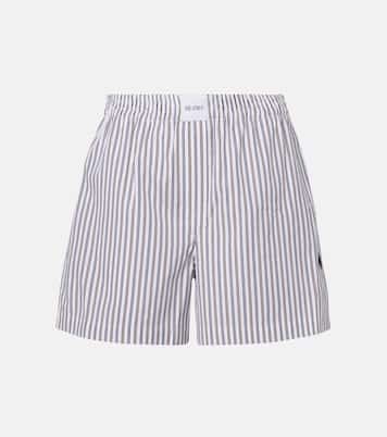 Striped cotton shorts | The Attico