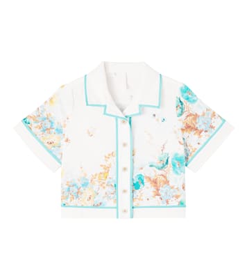 Camisa Scarborough de algodón floral | Zimmermann Kids