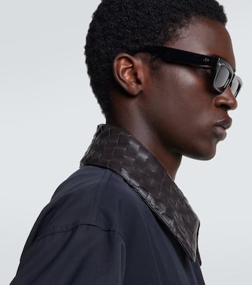 Lunettes de soleil Dizzy rectangulaires | Bottega Veneta