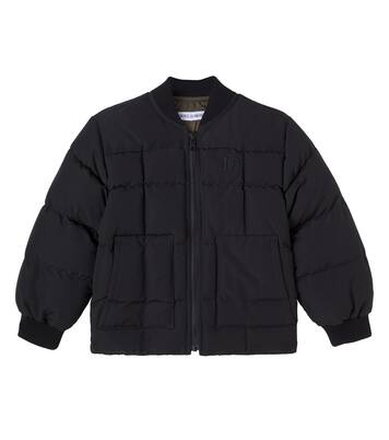 Cotton-blend down jacket | Dolce&Gabbana Kids