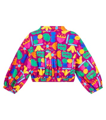 Bedruckte Jacke Mais Flores aus Baumwolle | Fábula