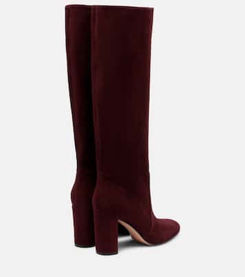 Glen 85 suede knee-high boots | Gianvito Rossi