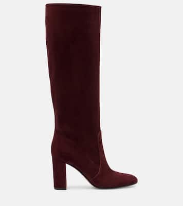 Glen 85 suede knee-high boots | Gianvito Rossi