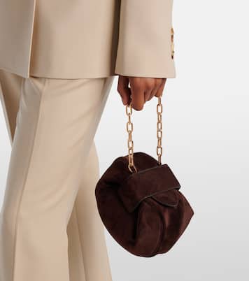 Soft Demi suede clutch | Gabriela Hearst