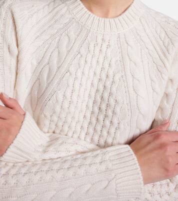 Nyla cable-knit cashmere maxi dress | Lisa Yang