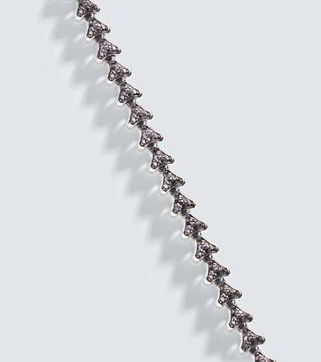 Armory® sterling silver bracelet with diamonds | David Yurman