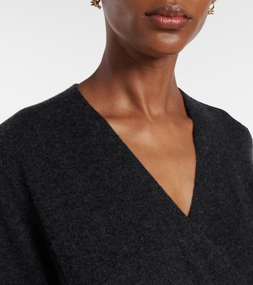 Wickelkleid aus Wolle und Kaschmir | Jardin des Orangers