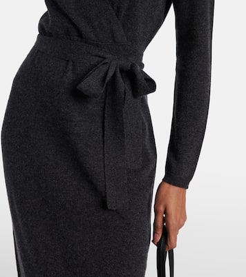 Wickelkleid aus Wolle und Kaschmir | Jardin des Orangers