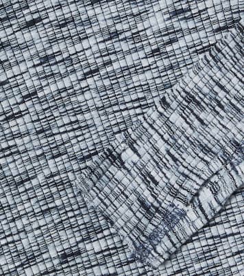 Rochelle space-dyed cotton-blend top | Molo