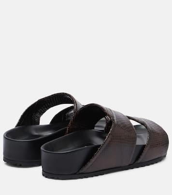 Sandali in pelle con platform | Dries Van Noten