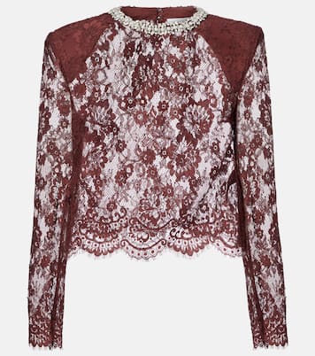 Top en dentelle | Self-Portrait