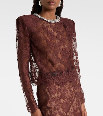 Top en dentelle | Self-Portrait